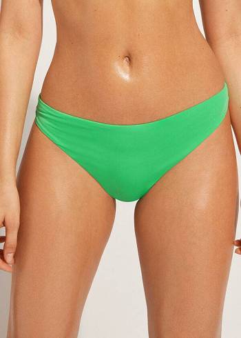 Abajo De Bikini Calzedonia Indonesia Eco Low rise Mujer Verdes | MX2717AP