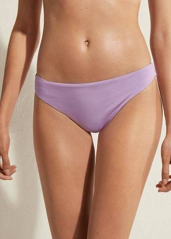 Abajo De Bikini Calzedonia Indonesia Eco Mujer Morados | MX2721UT