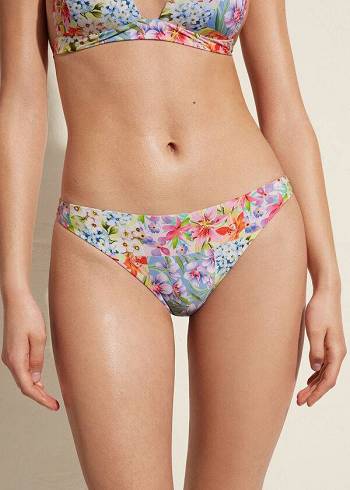 Abajo De Bikini Calzedonia Minorca Eco Mujer Multicolor | MX2687CE