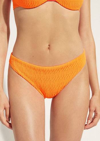 Abajo De Bikini Calzedonia Mykonos Mujer Naranjas | MX2684NB