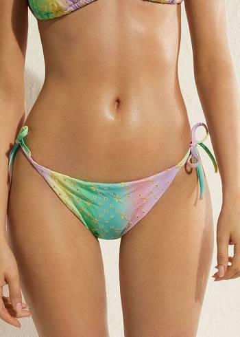 Abajo De Bikini Calzedonia String Panama Mujer Multicolor | MX2577OR