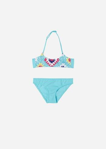 Bañadores Calzedonia Tank Two Piece Delhi Niños Multicolor | MX1141MA