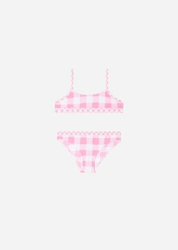 Bañadores Calzedonia Two Piece Lione Niños Rosas | MX1132JJ