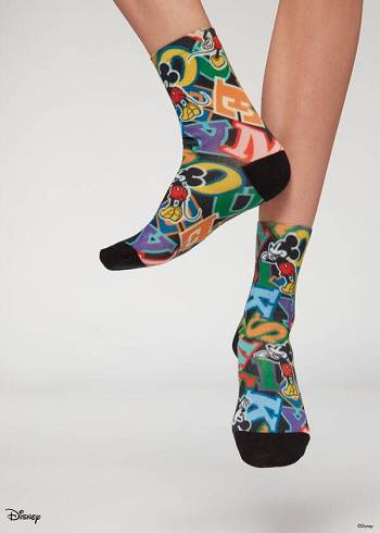 Calcetines Calzedonia Multicolor Disney Corta Mujer Multicolor | MX1742EX