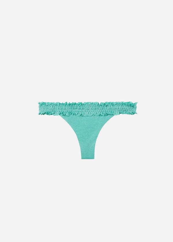 Abajo De Bikini Calzedonia Brazilian Formentera Mujer Verdes | MX2884SO