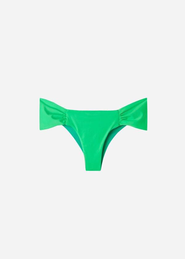 Abajo De Bikini Calzedonia Brazilian Indonesia Eco Mujer Verdes | MX2879JJ