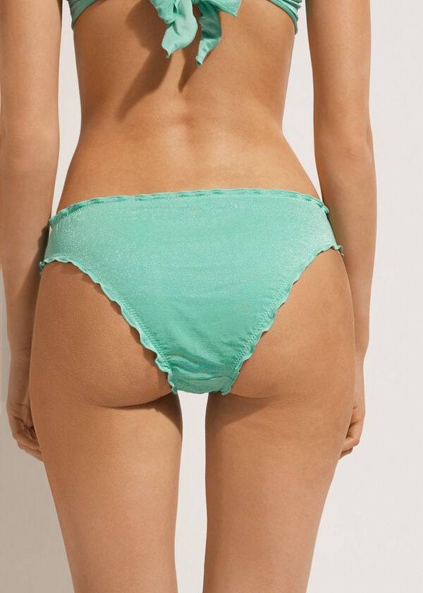 Abajo De Bikini Calzedonia Formentera Mujer Verdes | MX2810GL