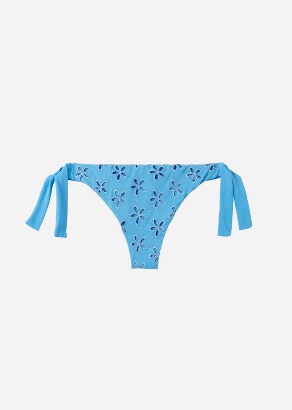 Abajo De Bikini Calzedonia Side Tie Brazilian Corfù Mujer Azules | MX2632UT