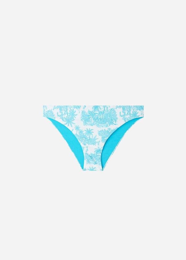 Abajo De Bikini Calzedonia Sorrento Mujer Azules | MX2616CE