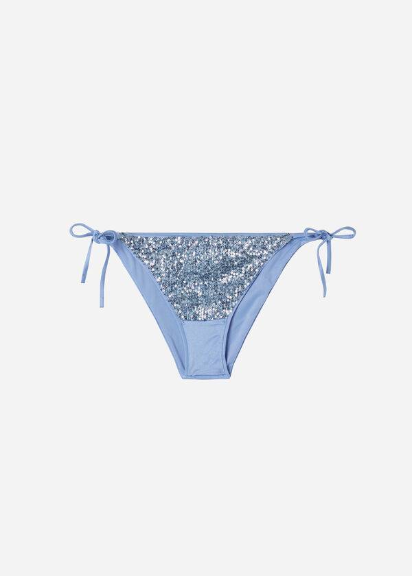 Abajo De Bikini Calzedonia String Cannes Mujer Azules | MX2605UT