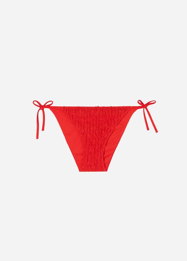 Abajo De Bikini Calzedonia String Marrakech Mujer Rojos | MX2587NB