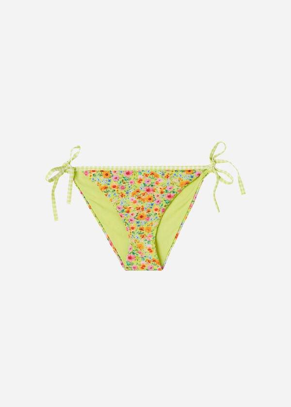 Abajo De Bikini Calzedonia String Siviglia Mujer Amarillos | MX2575AP