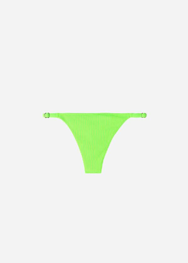 Abajo De Bikini Calzedonia Tanga New York Mujer Verdes | MX2551OR