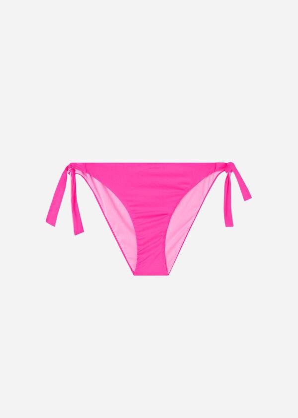 Abajo De Bikini Calzedonia Tied Indonesia Eco Mujer Rosas | MX2541LH