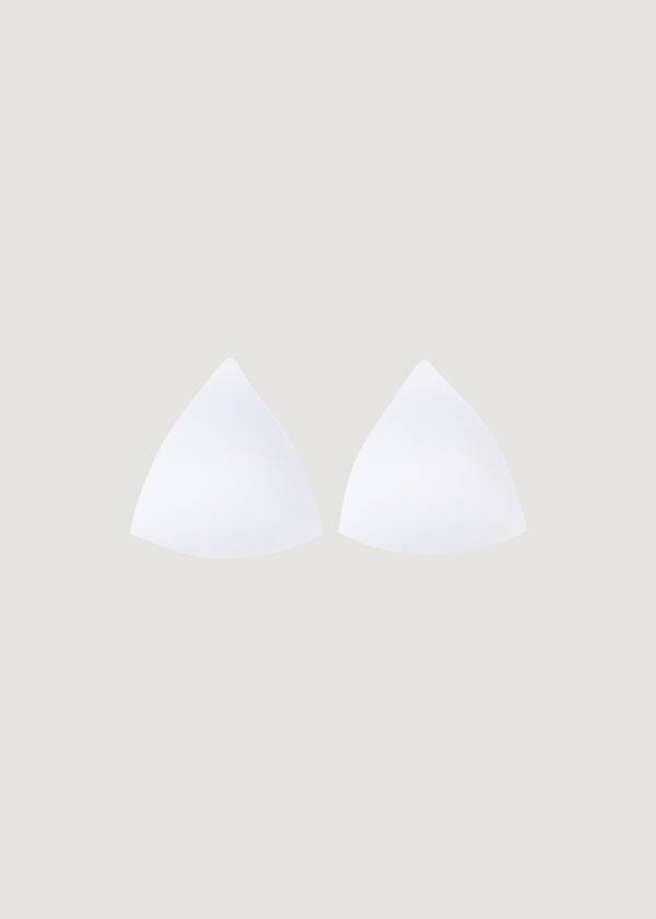 Accesorios Calzedonia Acolchado Cups for Triangle Bikinis Mujer Blancos | MX2911SO