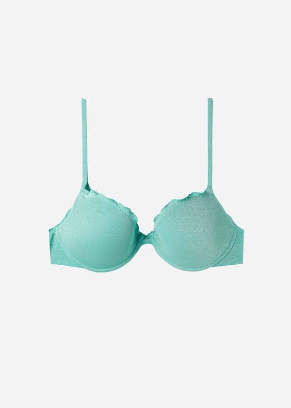 Arriba De Bikini Calzedonia Push Up Formentera Mujer Verdes | MX2251KI