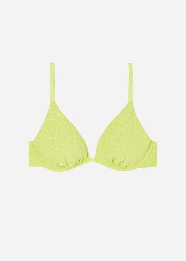 Arriba De Bikini Calzedonia Removable Padding Push Up Bangkok Mujer Verdes | MX2235WY