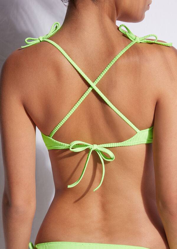 Arriba De Bikini Calzedonia Tank Estilo New York Mujer Verdes | MX2193SO