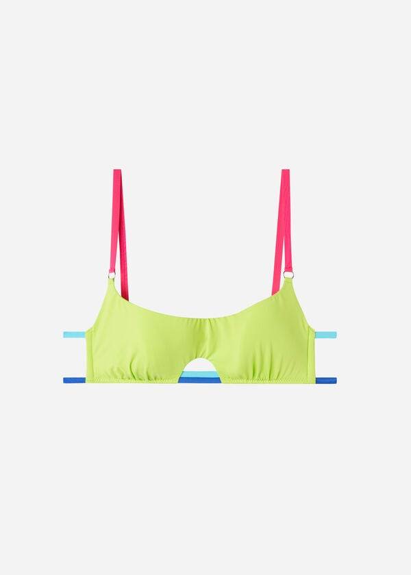 Arriba De Bikini Calzedonia Tank Tokyo Eco Mujer Verdes | MX2190OR