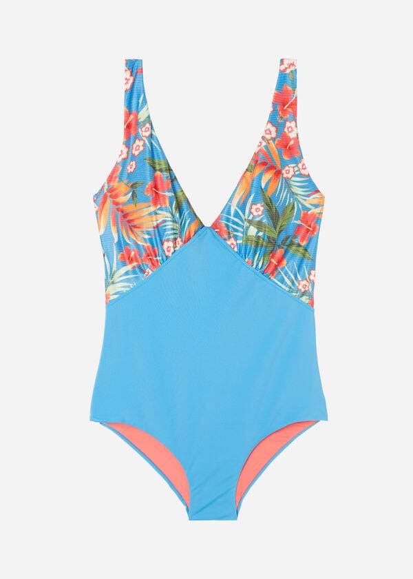 Bañadores Calzedonia Acolchado One-Piece Shaping-Effect Maui Mujer Verdes | MX1996VD