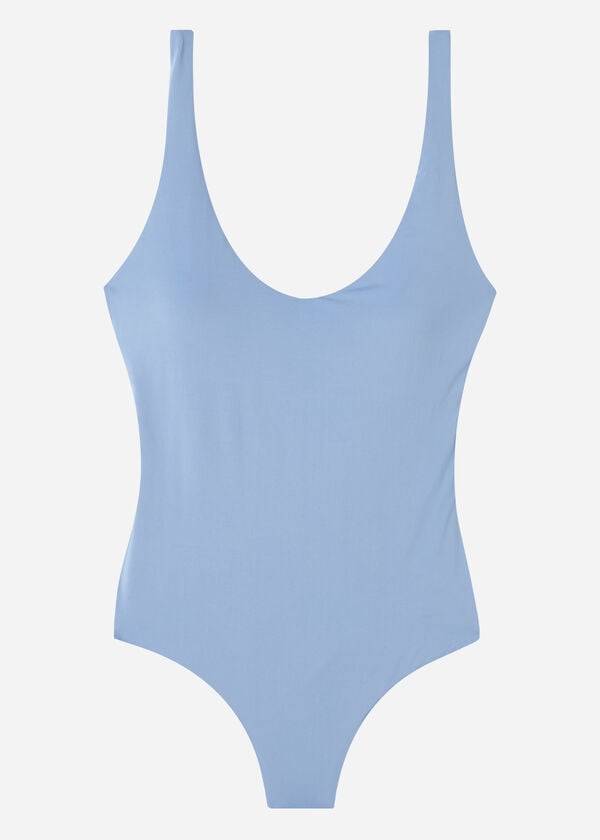 Bañadores Calzedonia One Piece Indonesia Eco Mujer Azules | MX2031YU