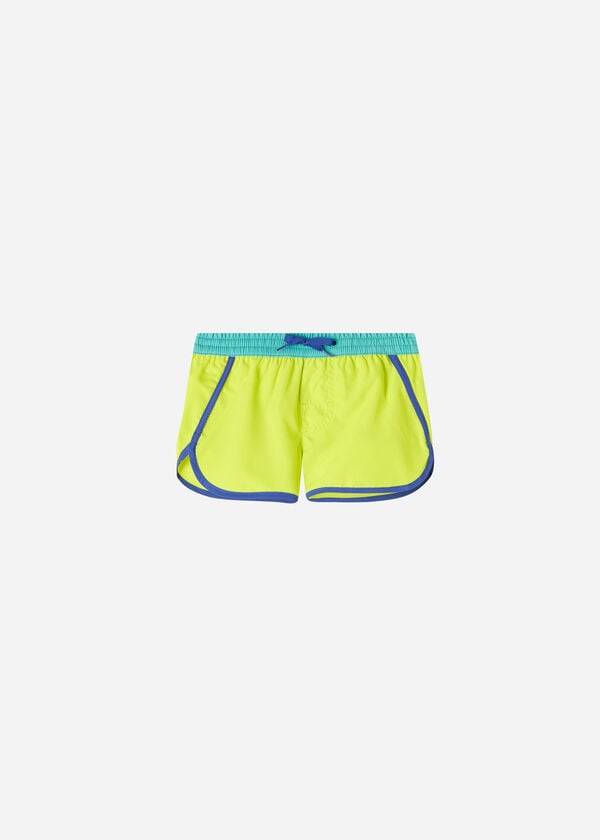 Bañadores Calzedonia Venice Eco Niños Verdes | MX1031ZG