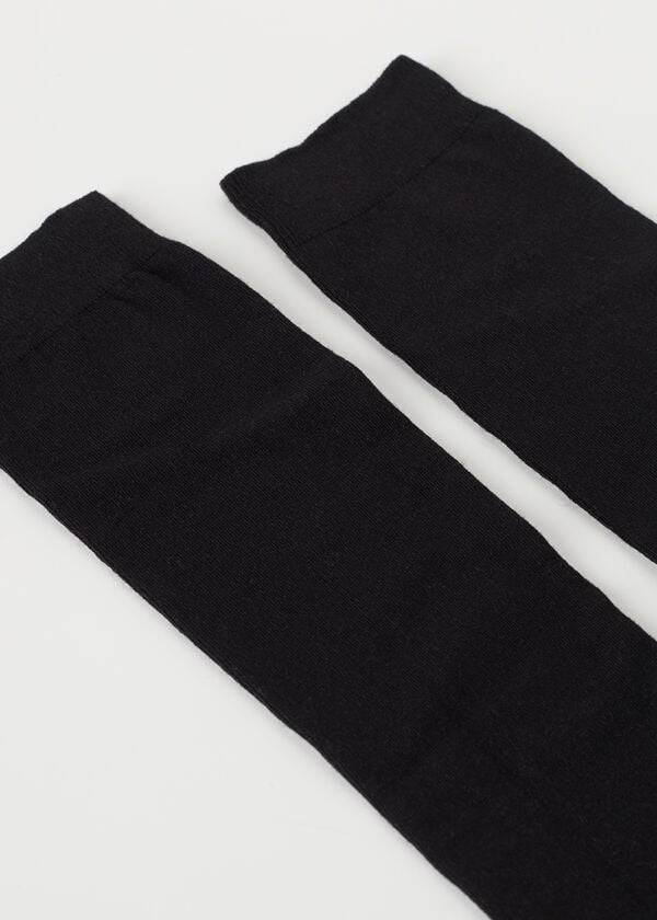 Calcetines Calzedonia Long with Cashmere Mujer Negros | MX1939KI