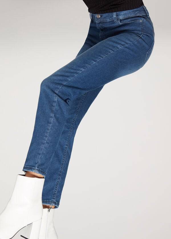 Jeans Calzedonia Super Flex Denim High Cintura Superskinny Mujer Azules | MX1576LH