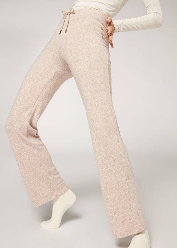 Leggins Calzedonia Cashmere Directo Mujer Beige | MX1564UT