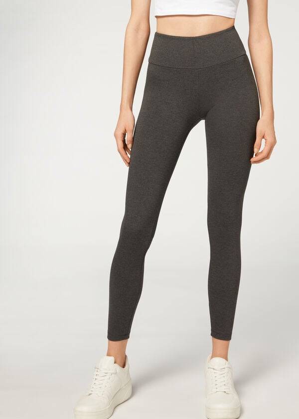 Leggins Calzedonia Total Shaper Mujer Grises | MX1489PQ