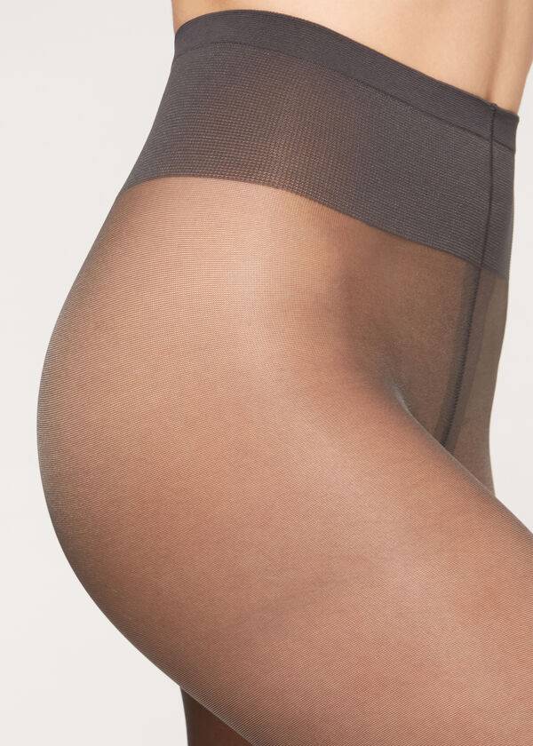 Mallas Calzedonia 40 Denier Sheer Mujer Grises | MX2985OR