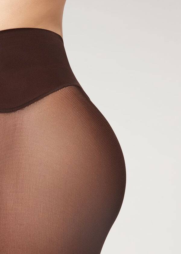 Mallas Calzedonia 50 Denier Totally Invisible Opaque Mujer Cafes | MX3150RW