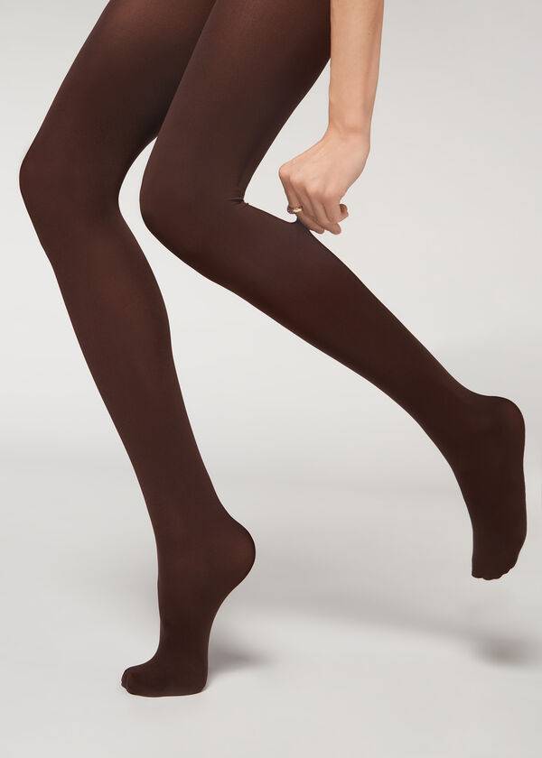 Mallas Calzedonia 50 Denier Totally Invisible Opaque Mujer Cafes | MX3150RW