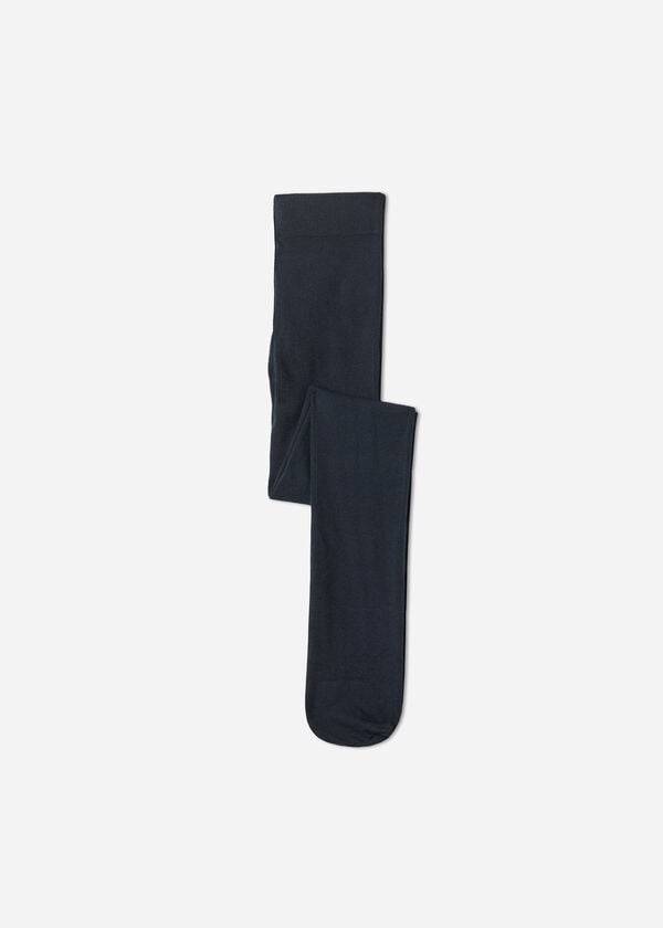 Mallas Calzedonia Super Opaque with Cashmere Niños Azules | MX1181FM